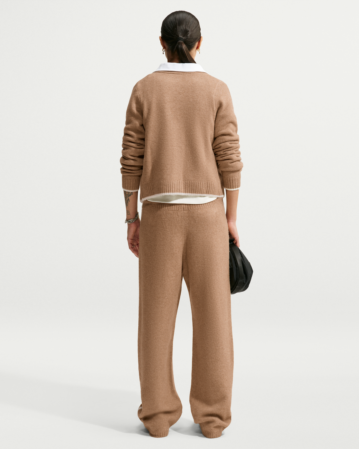 Nike Sportswear Chill Knit Women's Slim Cardigan - Parachute Beige/Heather/White - View 5