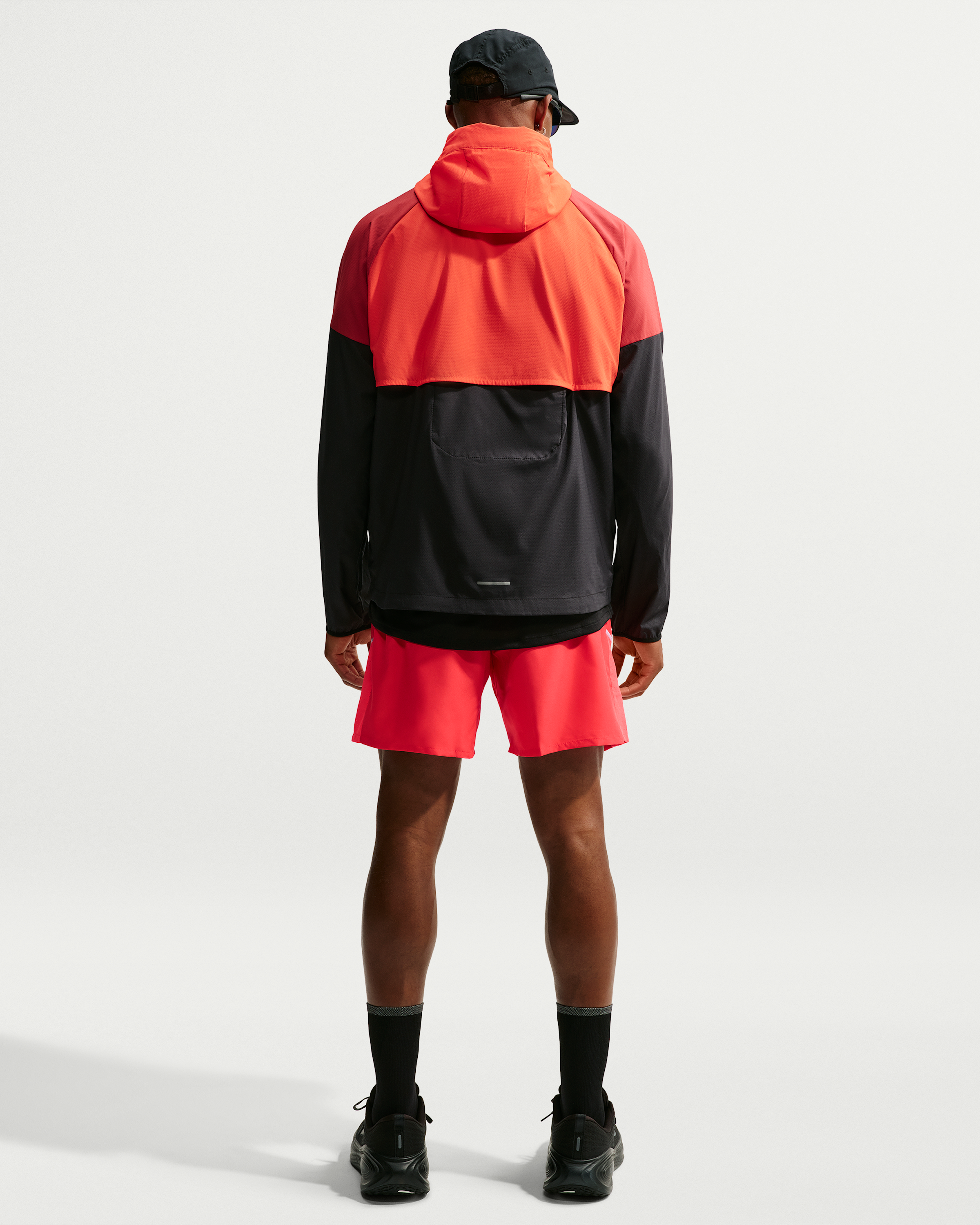 Nike Miler Men's Dri-FIT 18cm (approx.) Brief-Lined Running Shorts - Light Crimson/Bright Crimson - View 5