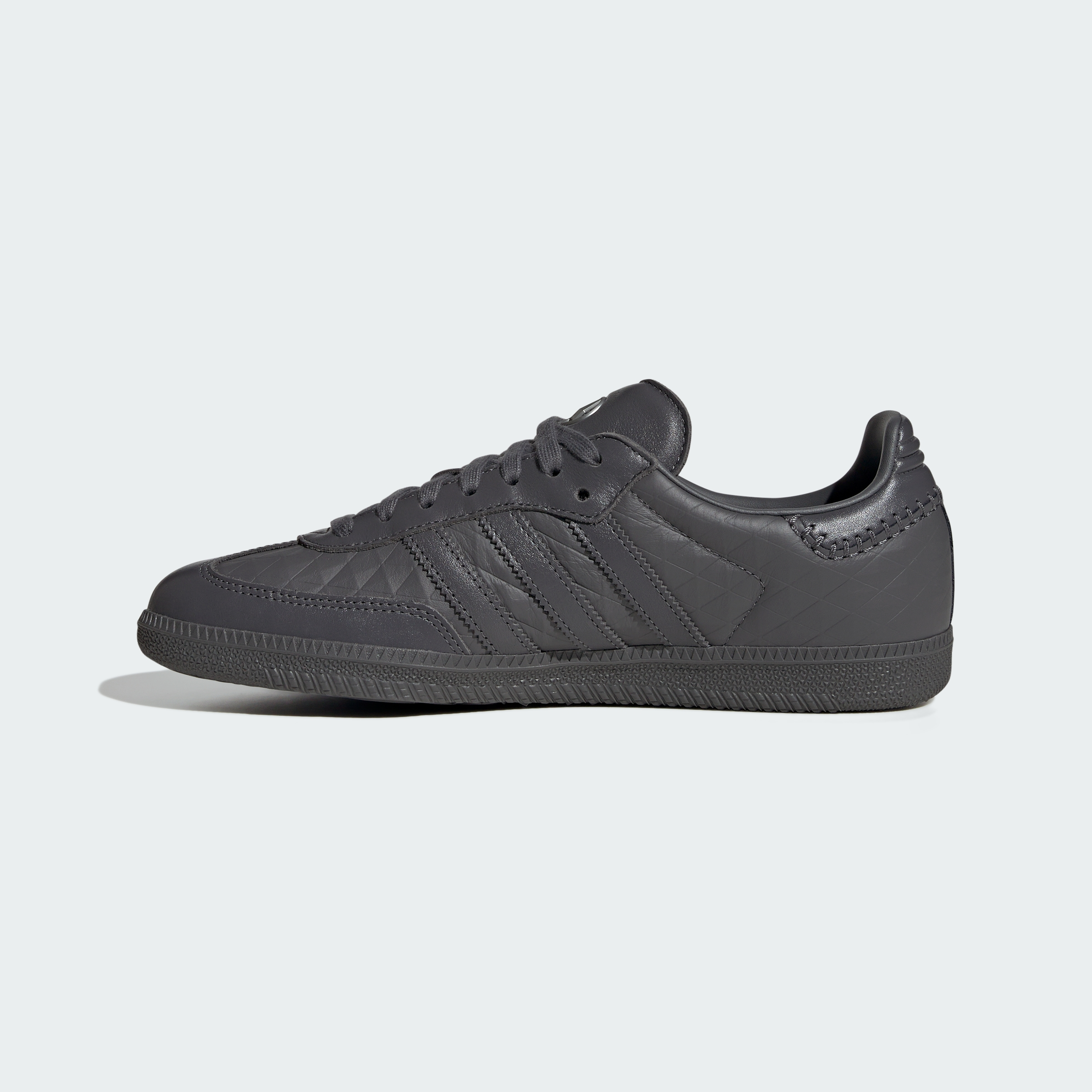 adidas ADIDAS SAMBA OG - MERCEDES-BENZ SHOES - Grey Five / Grey Five / Silver Metallic - View 7