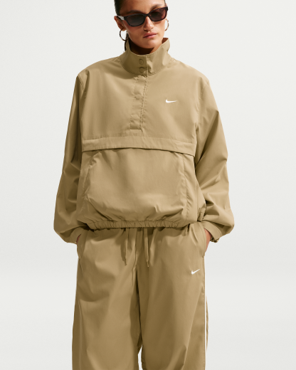 Nike Sportswear Women's Loose Mid-Rise Barrel Trousers - Parachute Beige/Sail/Sail - View 4