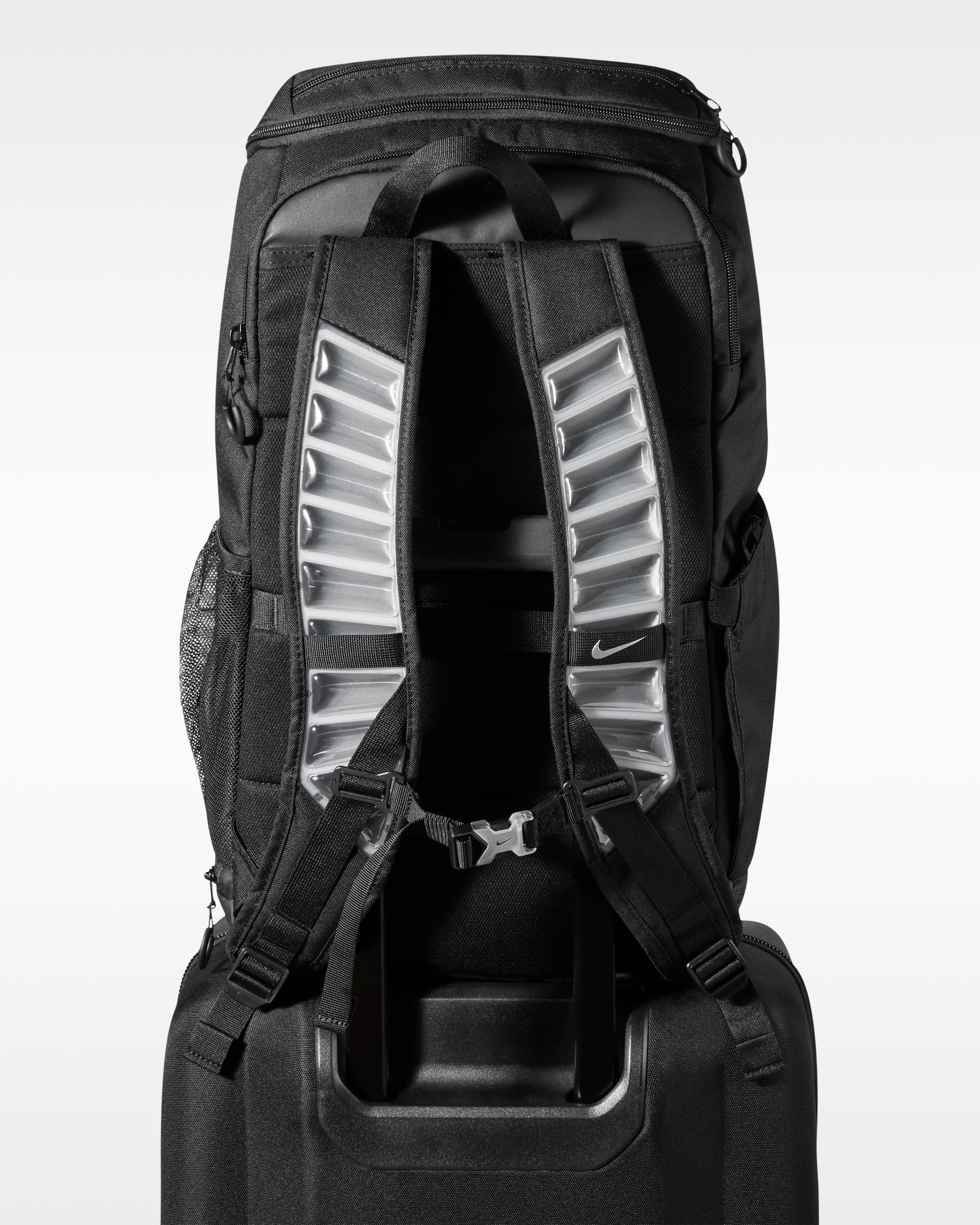 Nike Varsity Elite Backpack (32L) - Black/Black/Metallic Silver - View 10