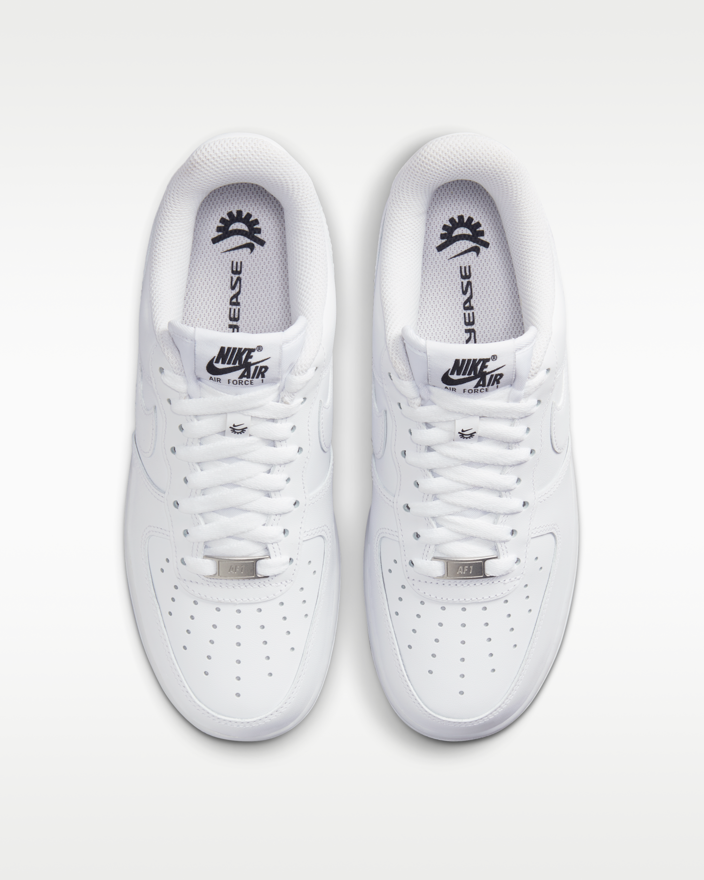 Nike Air Force 1 '07 EasyOn Women's Shoes - White/White/White - View 4