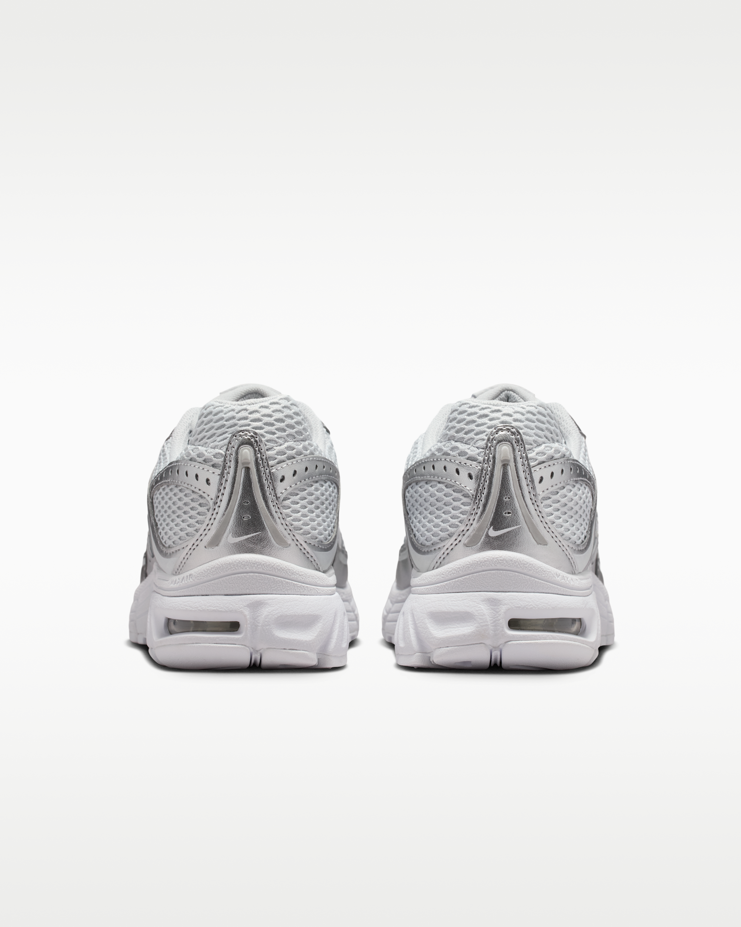 Nike Air Max Moto 2K Women's Shoes with Reflective Design Accents - Grey Fog/Metallic Silver/White - View 6