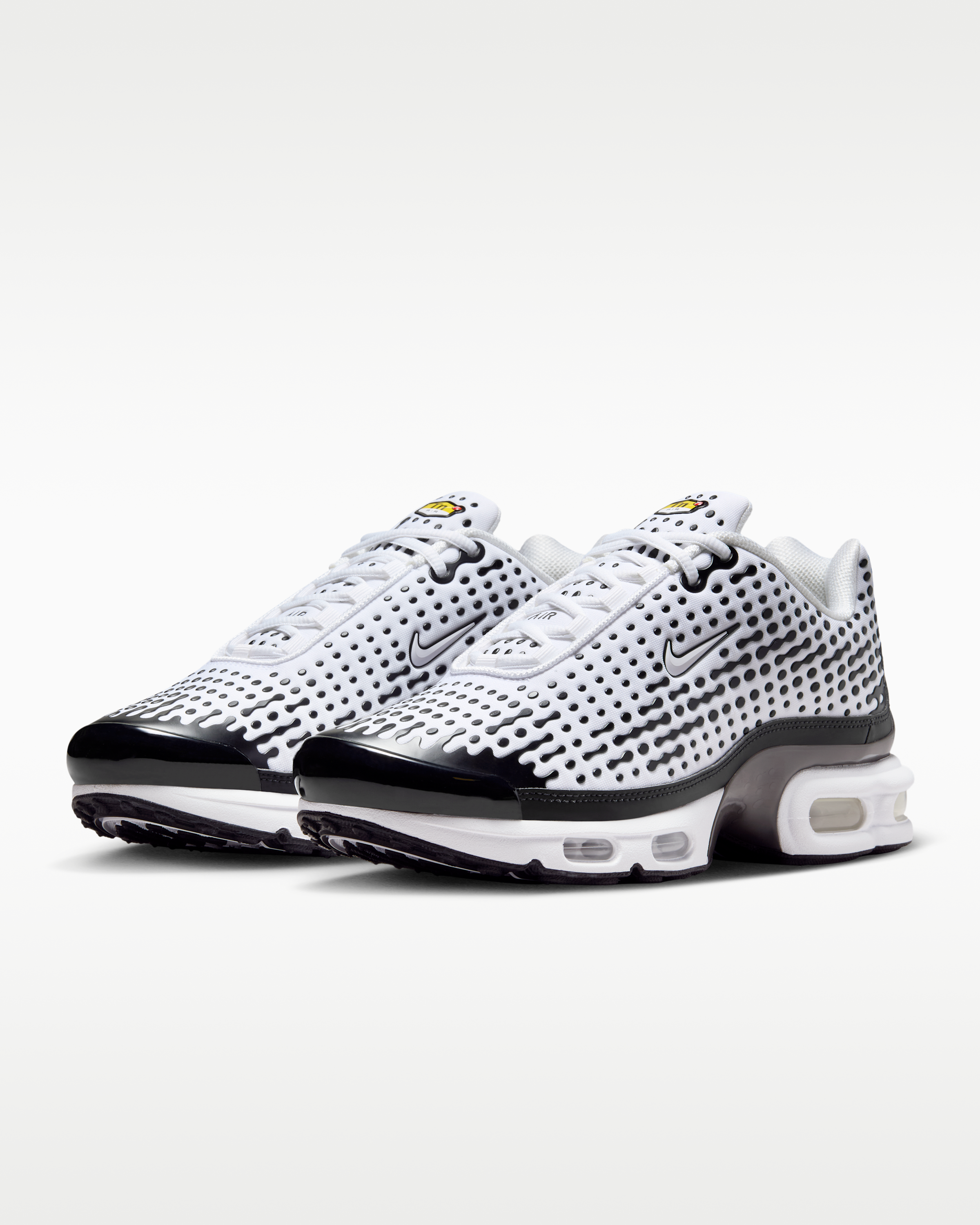 Nike Air Max Plus VII Men's Shoes - White/Black/Smoke Grey/White - View 5