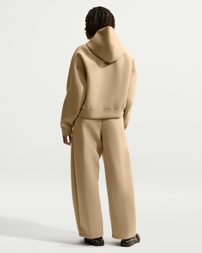 Nike Article Fleece Women's Loose Mid-Rise Trousers - Parachute Beige/Parachute Beige - View 5