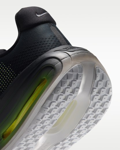 Nike Vomero Premium Men's Road Running Shoes - Black/Anthracite/Lemon Venom/Metallic Dark Grey - View 8