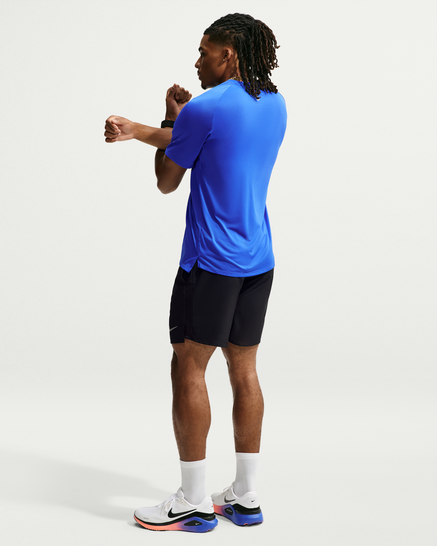 Nike Stride Men's Dri-FIT ADV Short-Sleeve Running Top - Hyper Royal - View 5