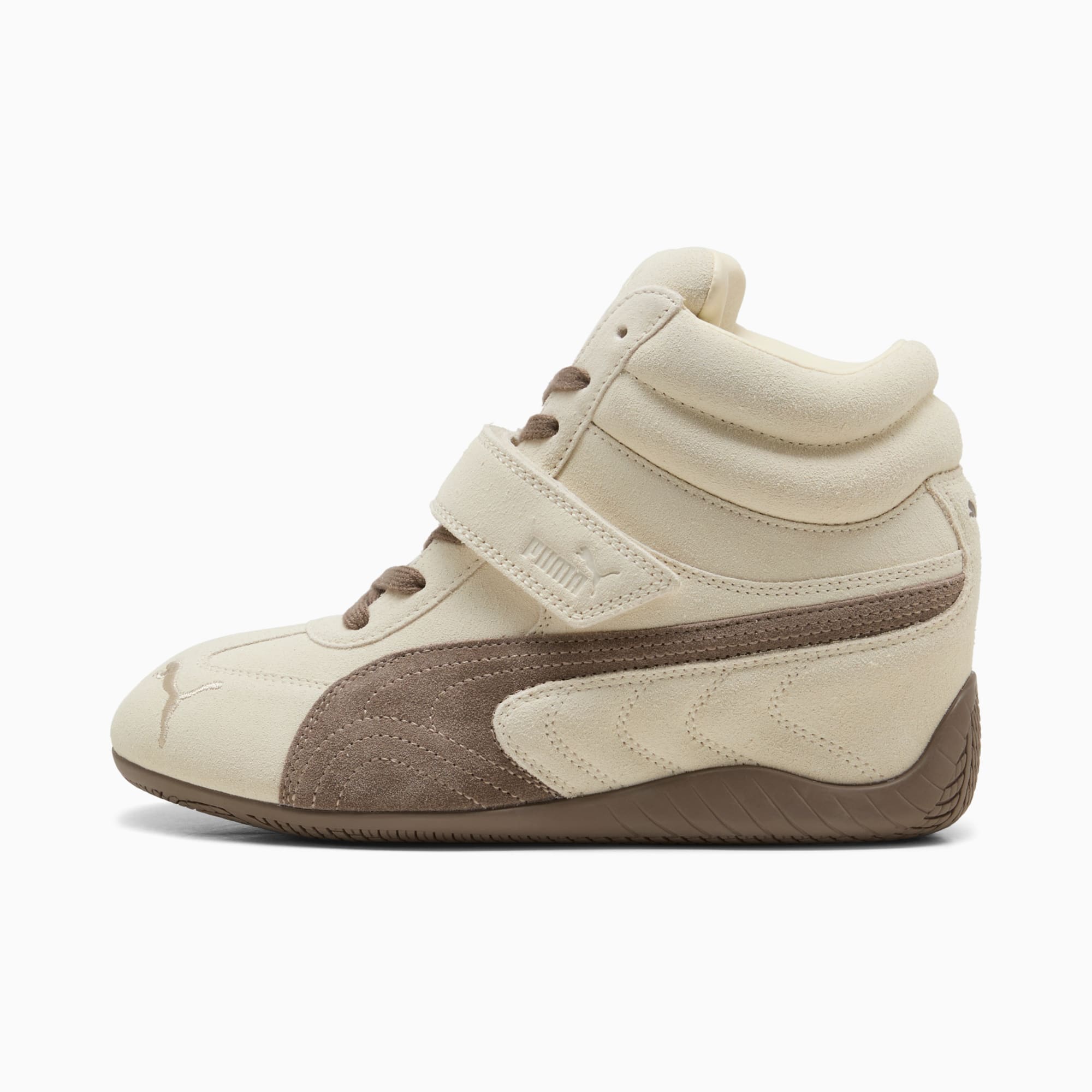 Speedcat Wedge Sneakers Women - Ivory Glow-Totally Taupe - Image 1