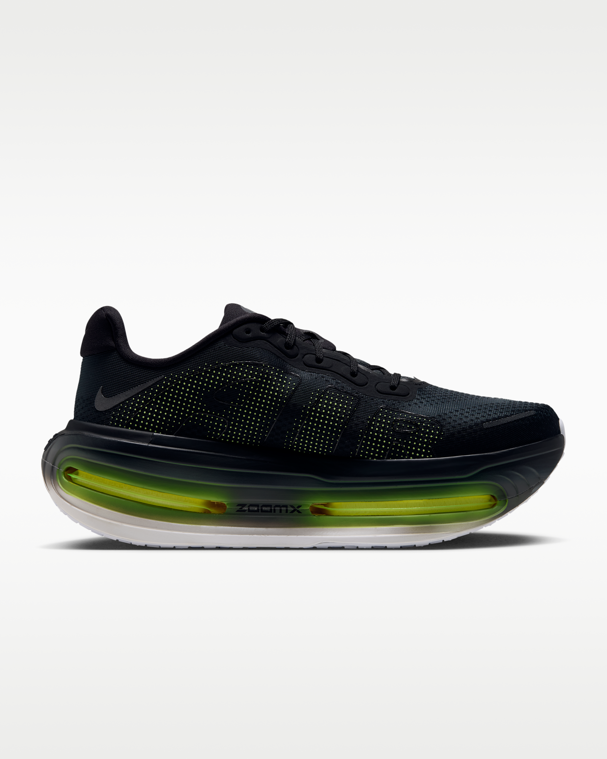 Nike Vomero Premium Men's Road Running Shoes - Black/Anthracite/Lemon Venom/Metallic Dark Grey - View 3