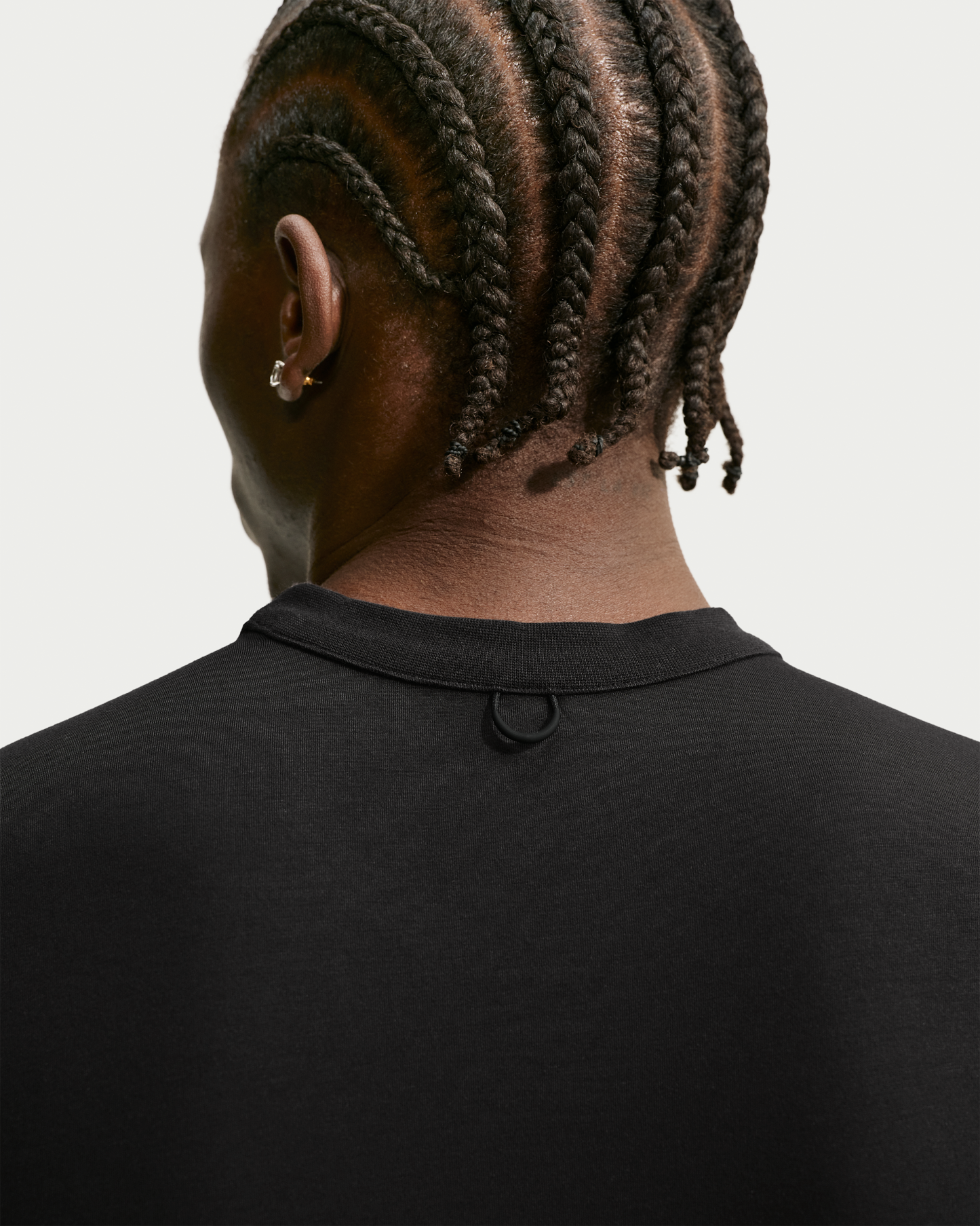 Nike 24.7 ImpossiblySoft Light Men's Dri-FIT Short-Sleeved T-Shirt - Black/Black/Dark Smoke Grey - View 2