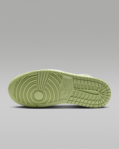 Air Jordan 1 Mid Women's Shoes - Olive Aura/Lawn/Coconut Milk/Sail - View 2