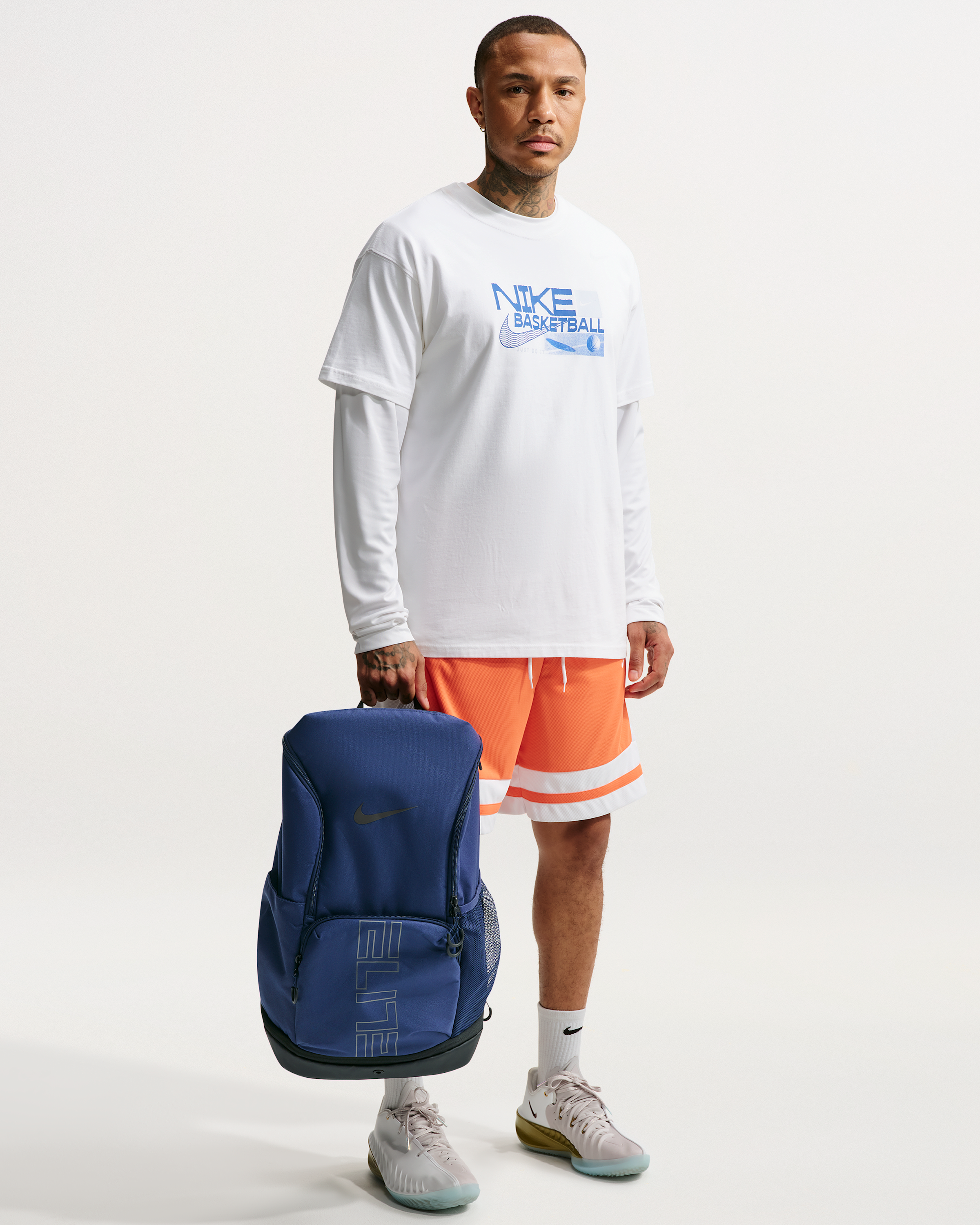 Nike Varsity Elite Backpack (32L) - Midnight Navy/Black/Iron Grey - View 14
