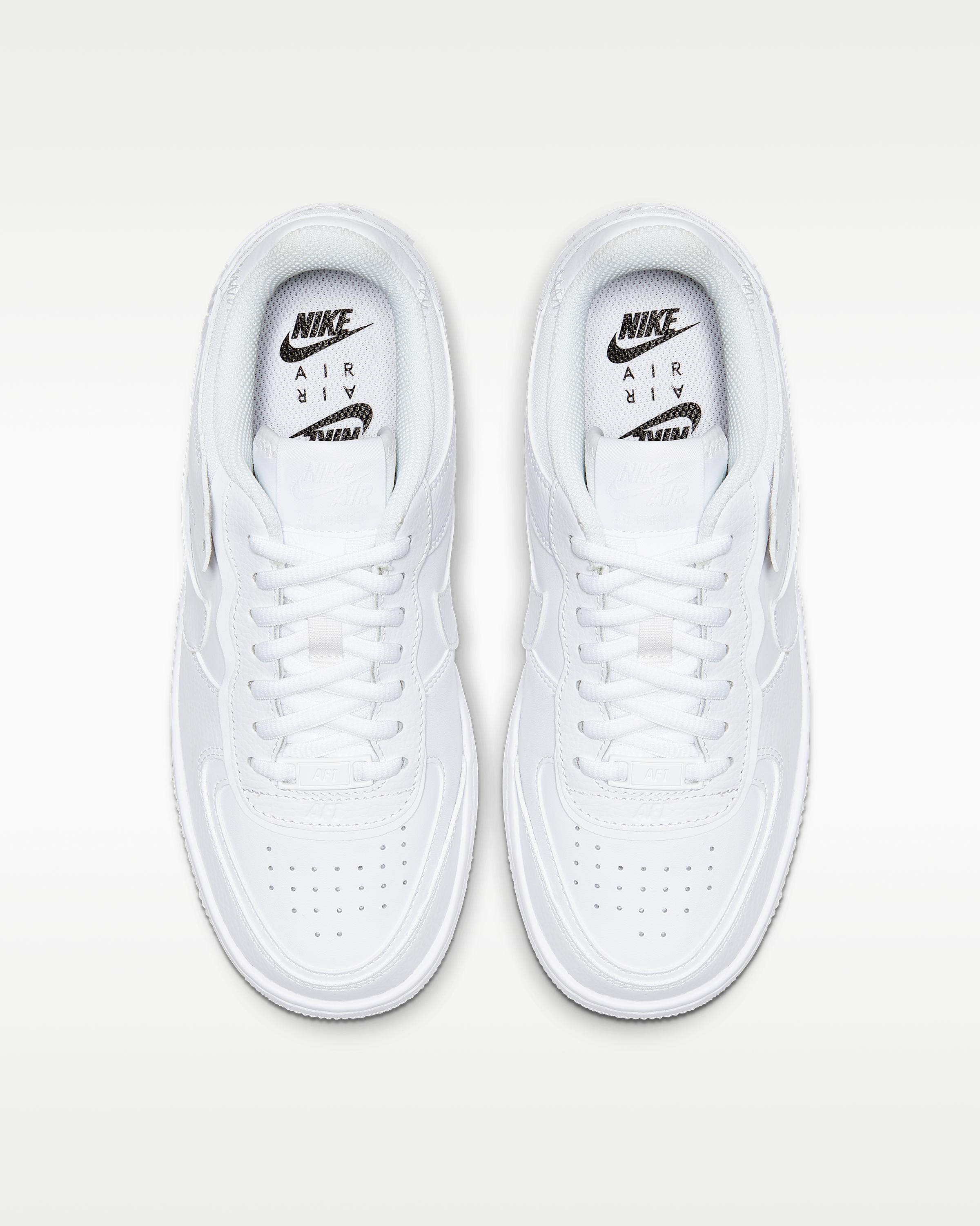 Nike Air Force 1 Shadow Women's Shoes - White/White/White - View 4