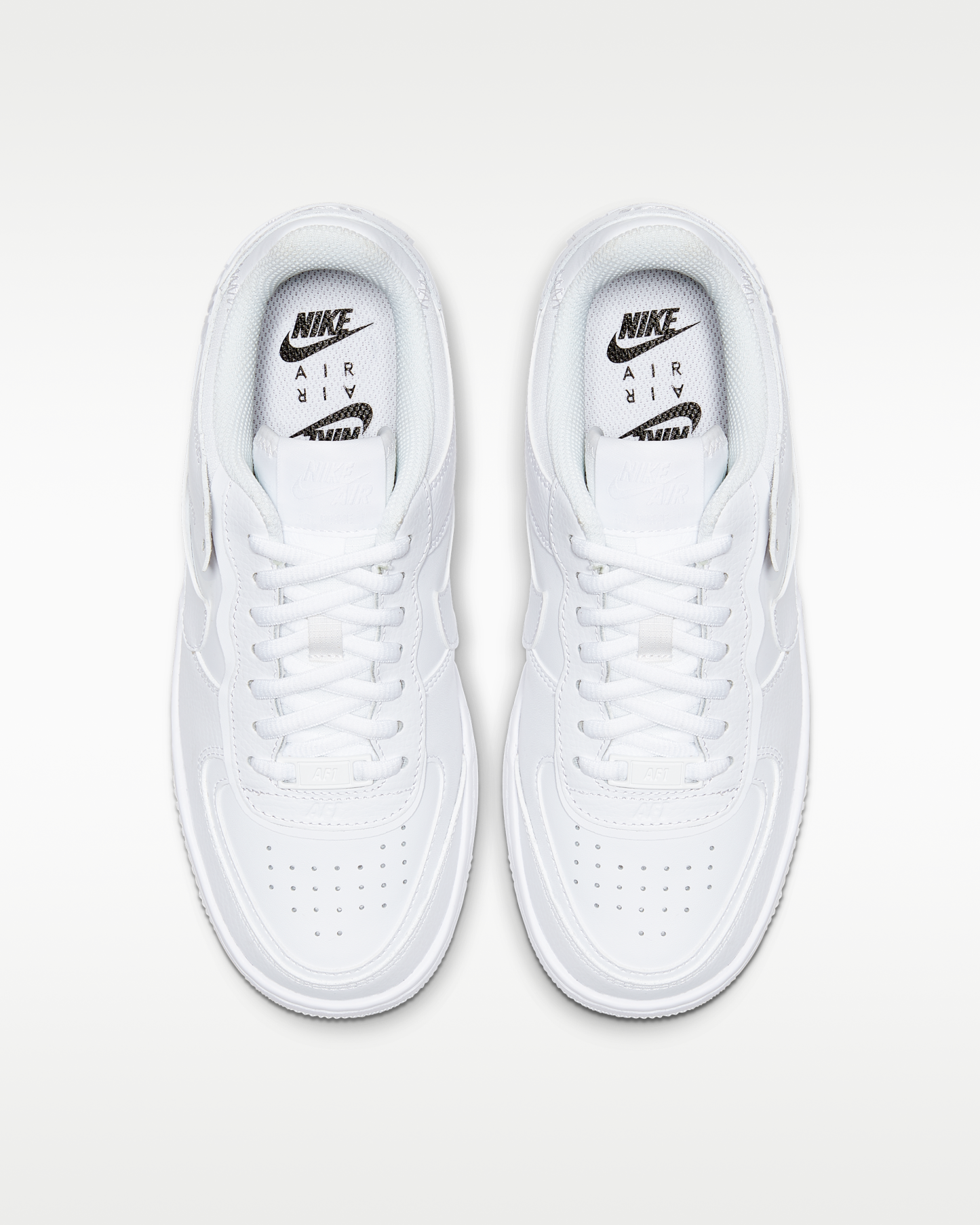 Nike Air Force 1 Shadow Women's Shoes - White/White/White - View 4