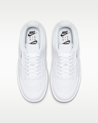 Nike Air Force 1 Shadow Women's Shoes - White/White/White - View 4