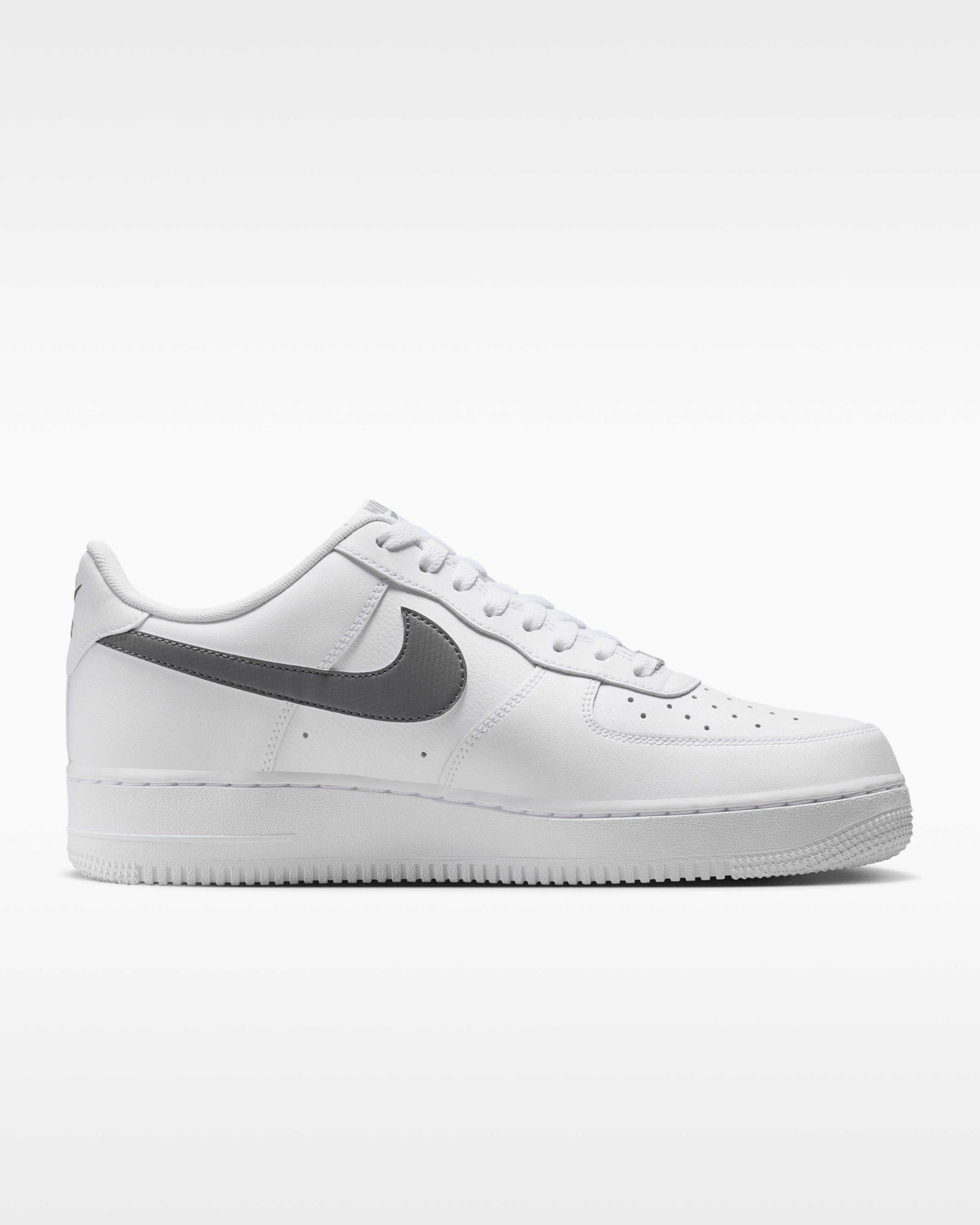 Nike Air Force 1 '07 Men's Shoes - White/Fir/Cool Grey/Cool Grey - View 3