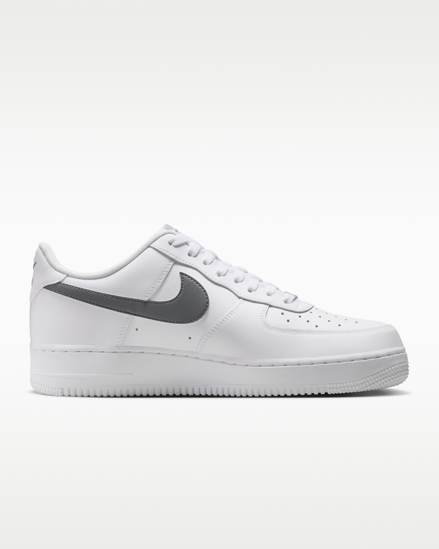 Nike Air Force 1 '07 Men's Shoes - White/Fir/Cool Grey/Cool Grey - View 3