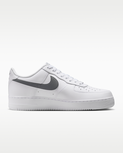 Nike Air Force 1 '07 Men's Shoes - White/Fir/Cool Grey/Cool Grey - View 3