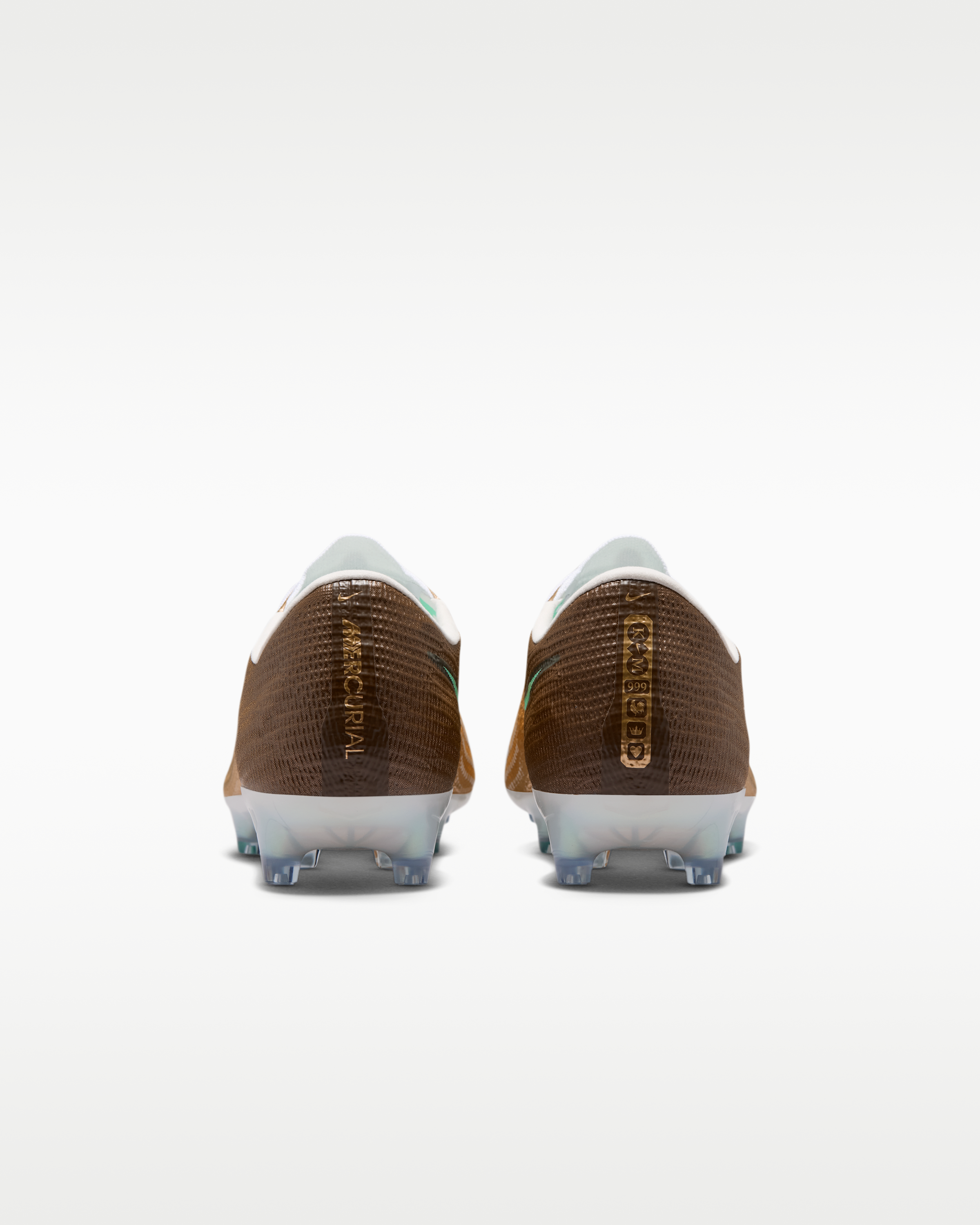 Nike Mercurial Superfly 11 Elite 'Kylian Mbappé' Artificial-Grass Low-Top Football Boots - Metallic Gold/Green Glow - View 6