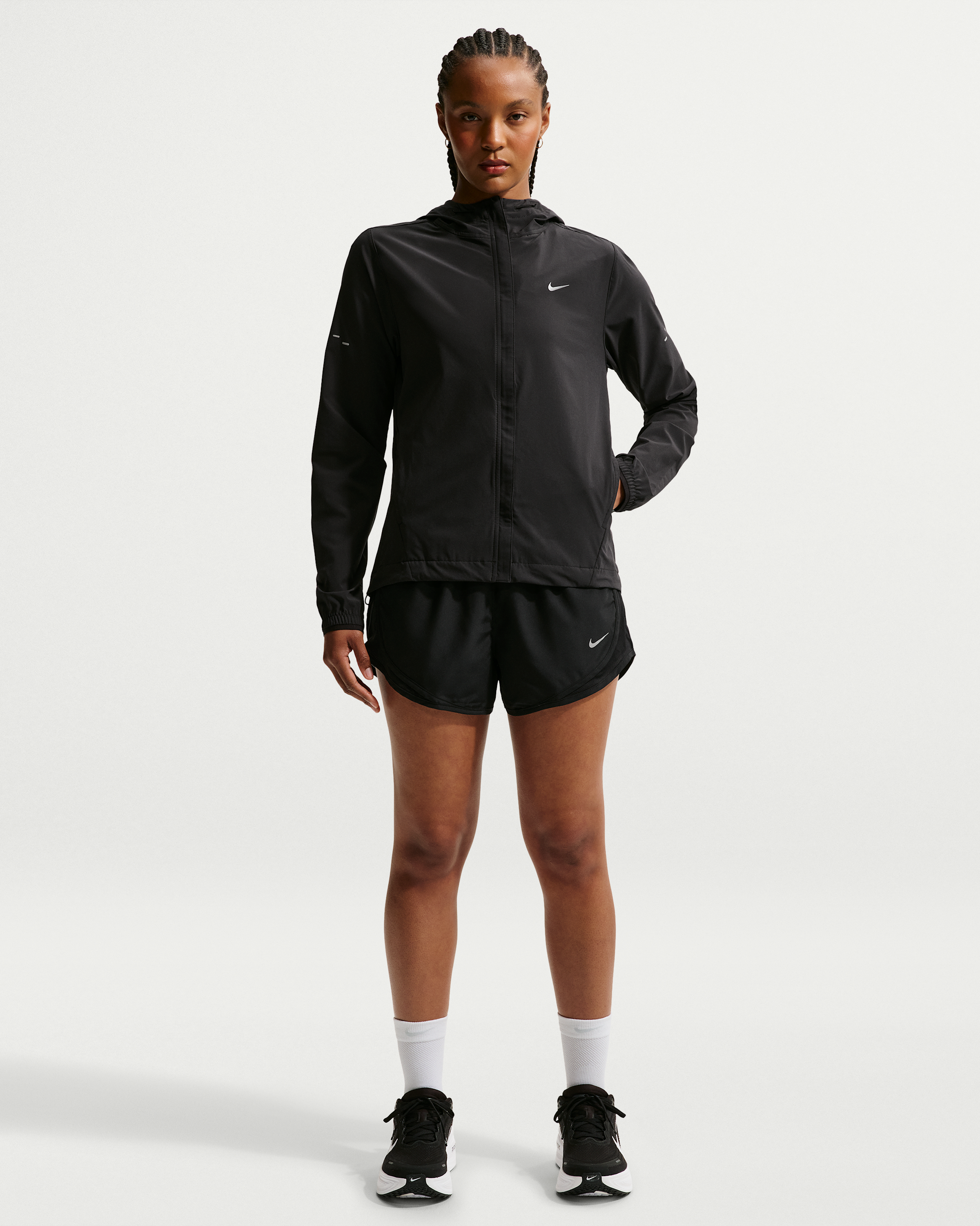 Nike Swift Women's Repel Packable Running Jacket - Black - View 4