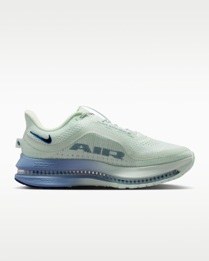 Nike Pegasus Premium Women's Road Running Shoes - Barely Green/Work Blue/Football Grey/Blue Void - View 3