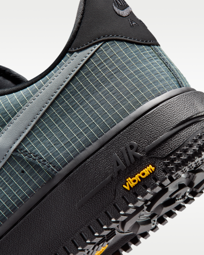 Nike Air Force 1 '07 LX Vibram® Men's Shoes - Black/Light Lemon Twist/Speed Yellow/Smoke Grey - View 8