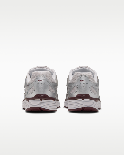 Nike P-6000 Women's Shoes - Vast Grey/Metallic Silver/Burgundy Crush - View 6