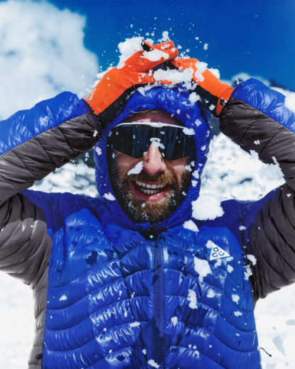 ACG Lava Flow Ultralight Men's Therma-FIT ADV Down Jacket - Old Royal/Gridiron/Game Royal/Summit White - View 8