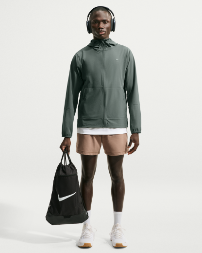 Nike Unlimited Men's Repel Hooded Versatile Jacket - Camo Green/Black/Camo Green - View 4