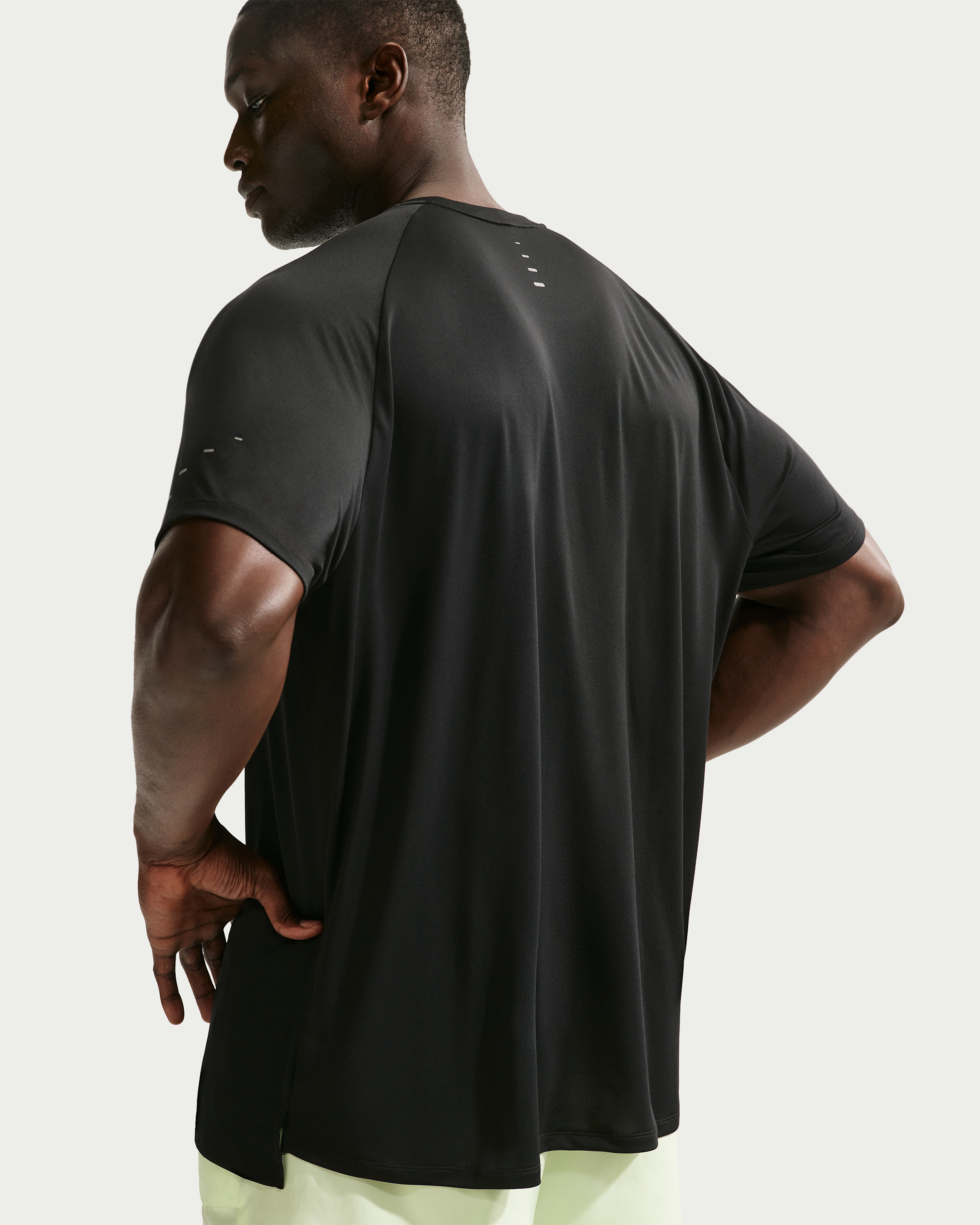 Nike Stride Men's Dri-FIT ADV Short-Sleeve Running Top - Black - View 7