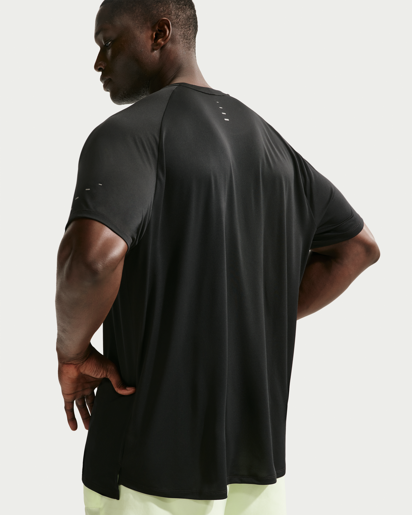 Nike Stride Men's Dri-FIT ADV Short-Sleeve Running Top - Black - View 7