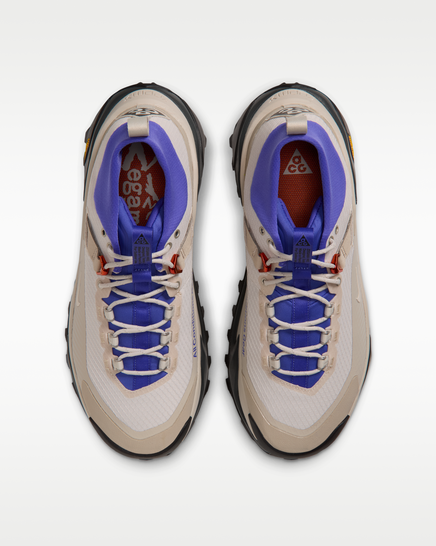 ACG Zegama Hike Men's Hiking Shoes - Light Orewood Brown/Persian Violet/Cream II/Light Orewood Brown - View 4