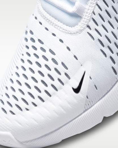 Nike Air Max 270 Women's Shoes - White/White/Black - View 7