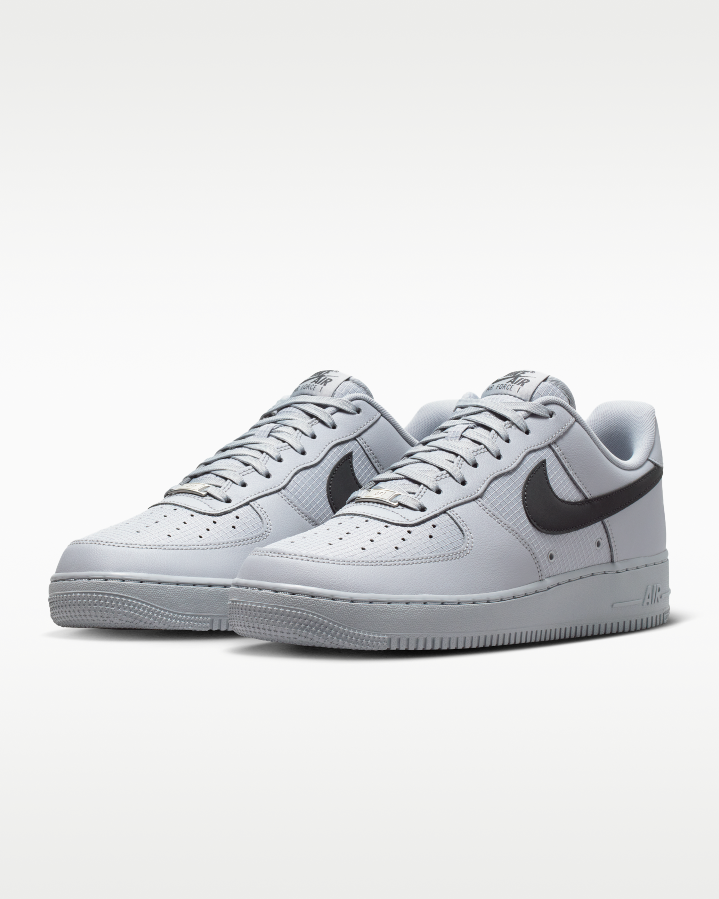 Nike Air Force 1 '07 LV8 Men's Shoes - Wolf Grey/Wolf Grey/Dark Smoke Grey - View 5