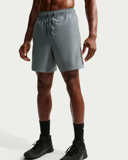 Nike Unlimited Men's Dri-FIT 18cm (approx.) Unlined Versatile Shorts - Smoke Grey/Black/Smoke Grey - View 2