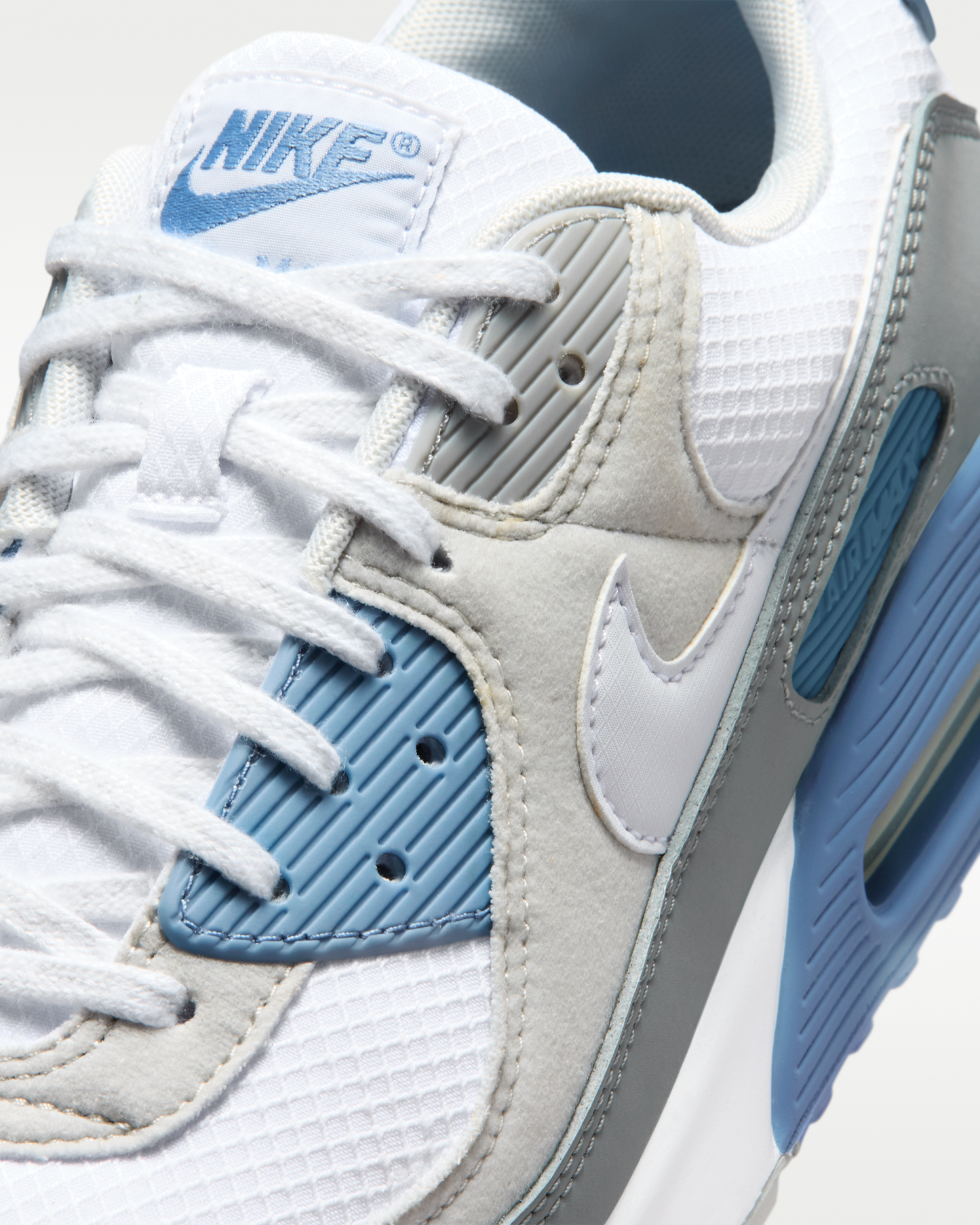Nike Air Max 90 Men's Shoes - White/Light Smoke Grey/Photon Dust/White - View 7