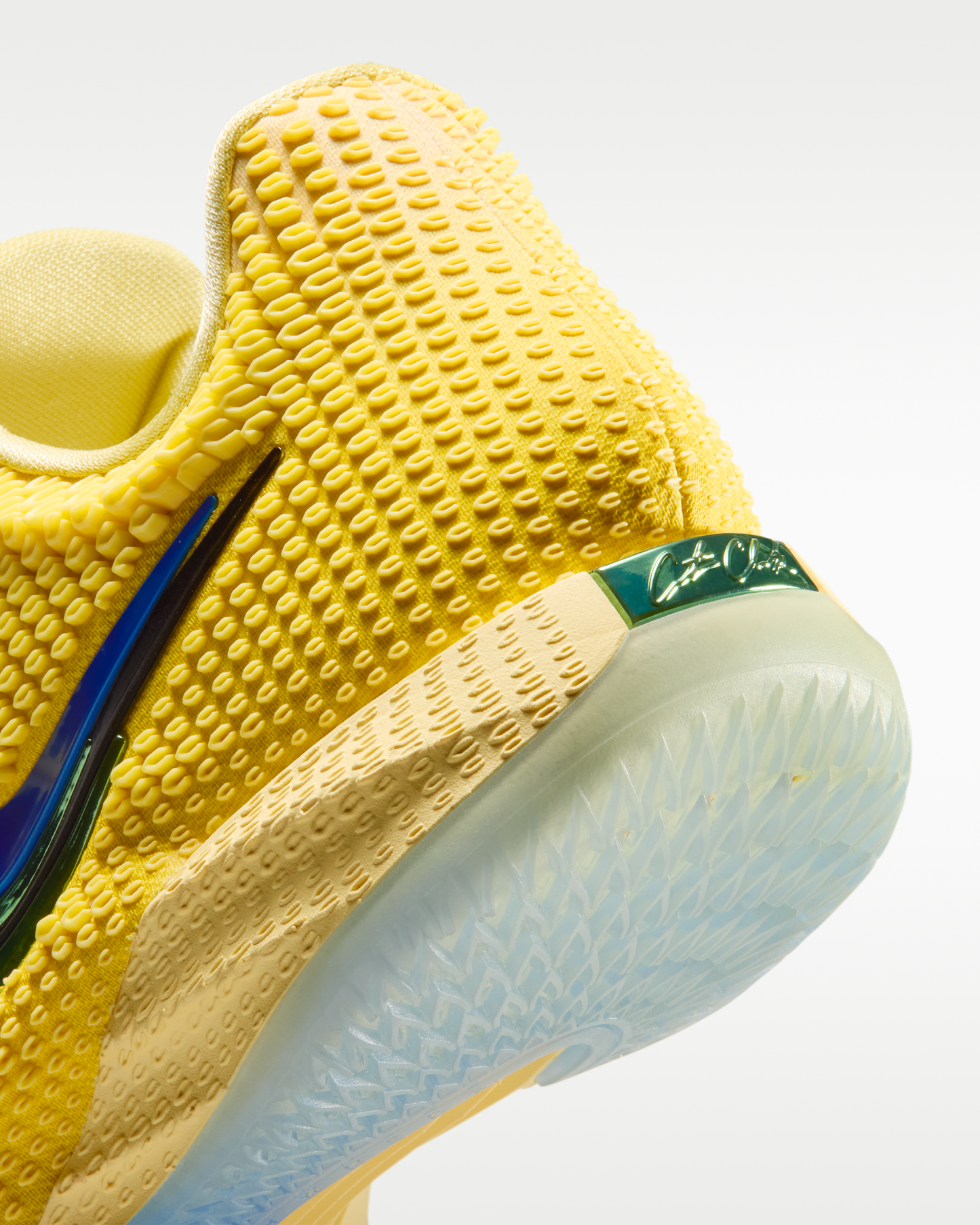 Caitlin 1 'Warning Code' Basketball Shoes - Yellow Zest/Soft Yellow/Racer Blue - View 8