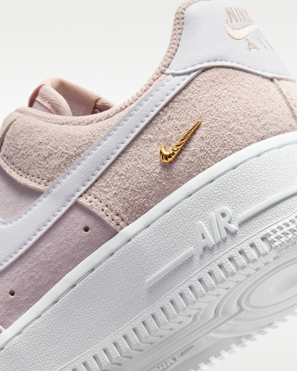 Air Force 1 '07 Low SE Women's Shoes - Silt Red/Pink Foam/Metallic Gold/White - View 8