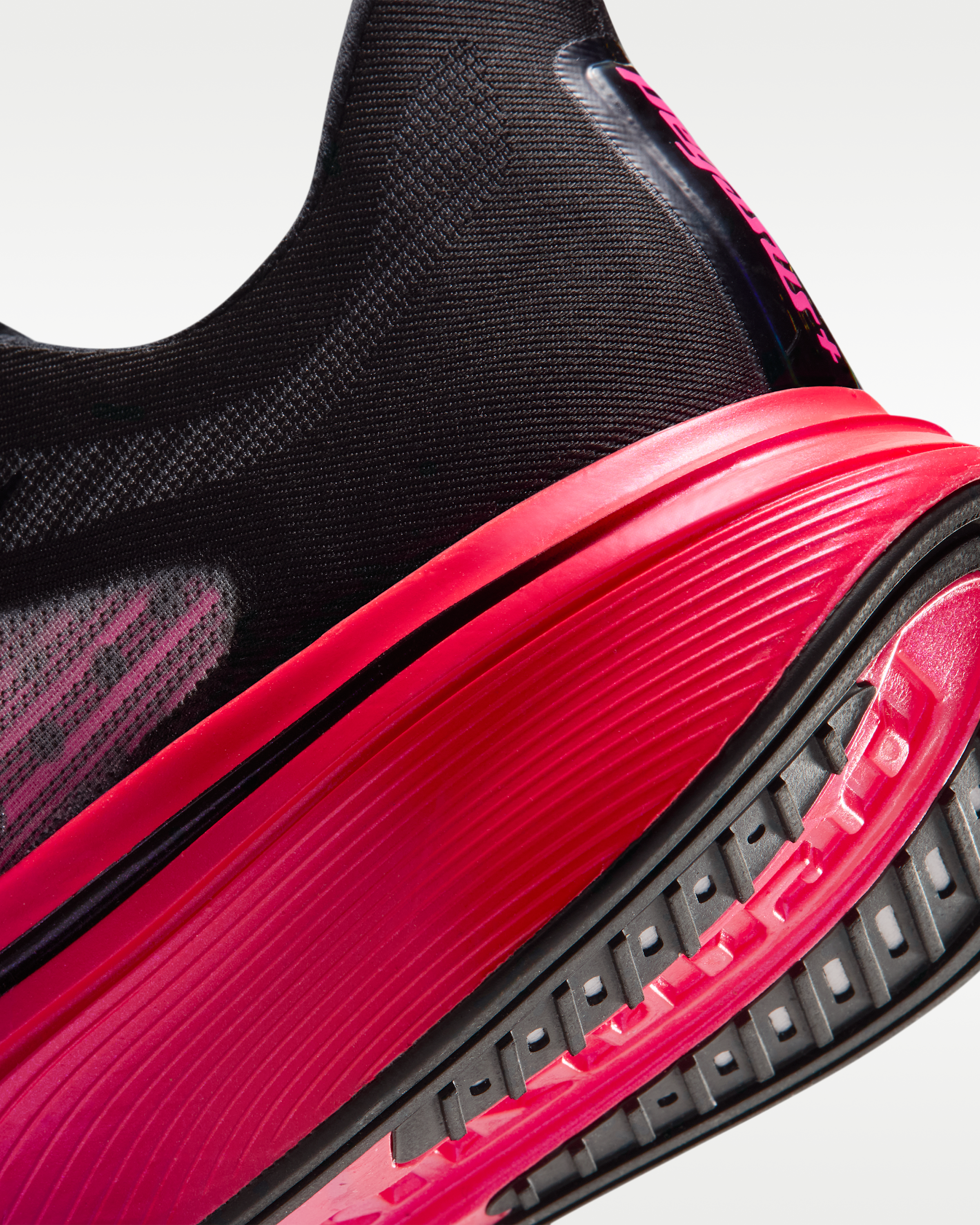 Nike Pegasus Plus 2 Women's Road-Running Shoes - Black/Hyper Pink/Laser Crimson/Black - View 8