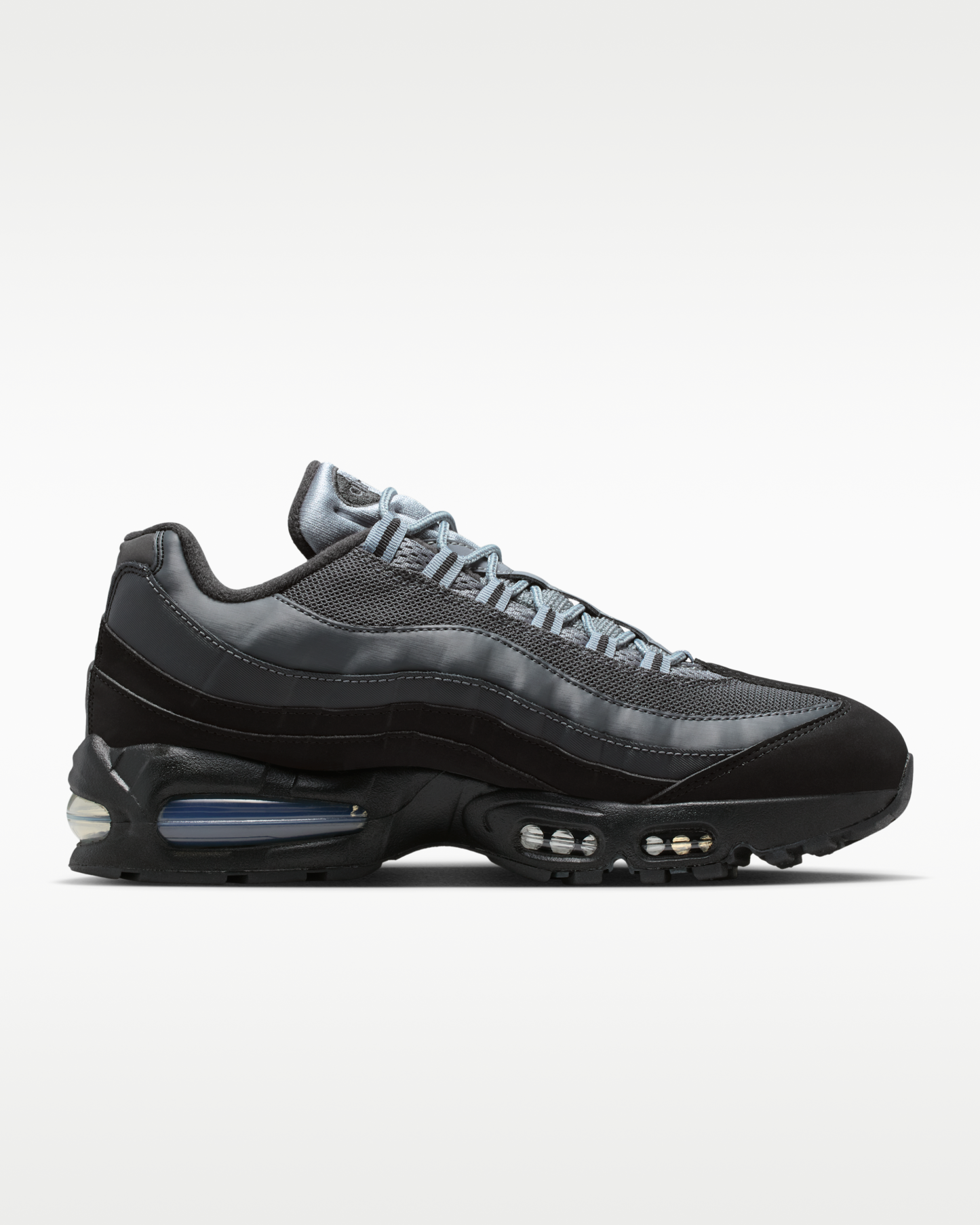 Nike Air Max 95 Big Bubble Men's Shoes - Black/Lime Blast/Anthracite/Metallic Silver - View 3