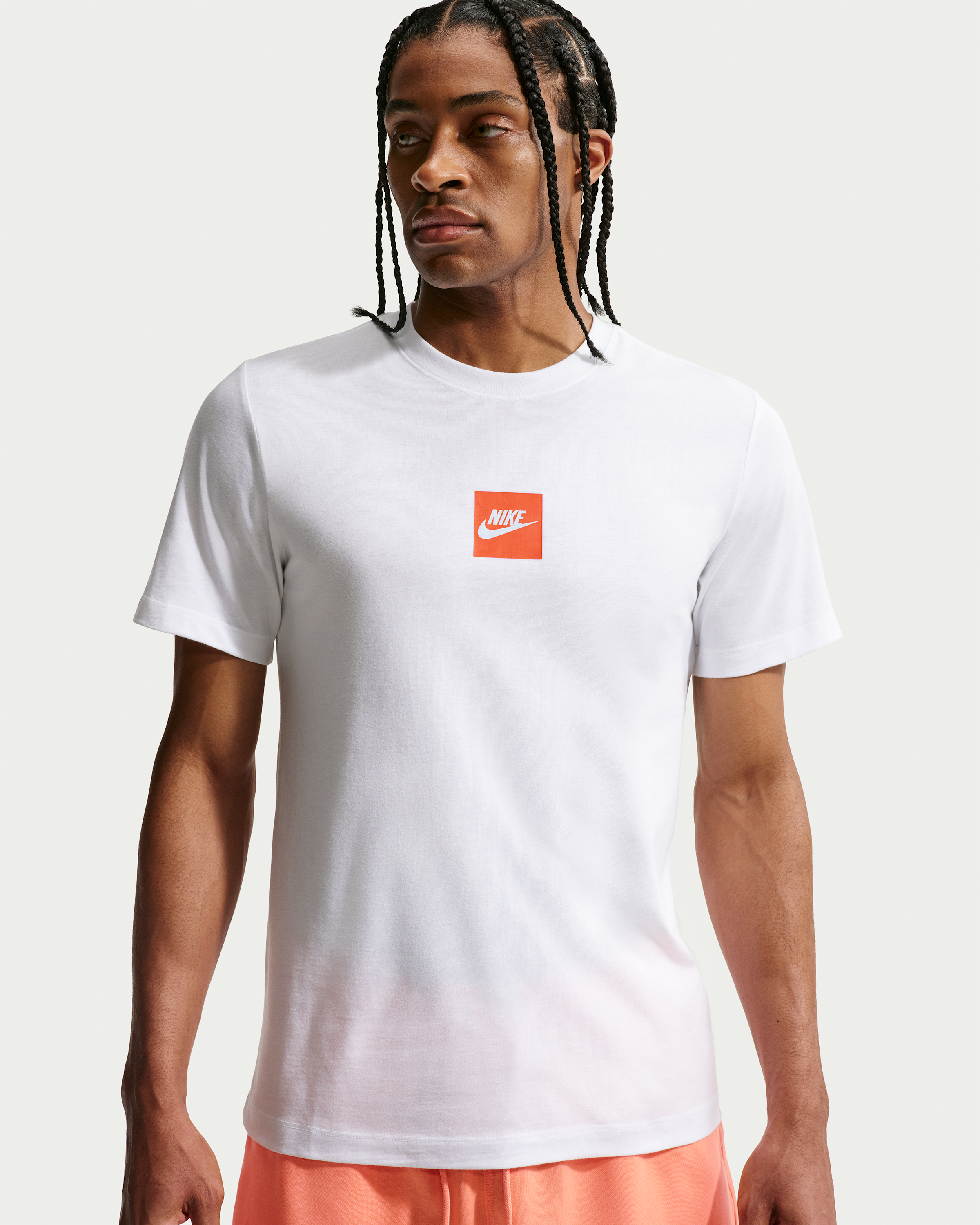 Nike Sportswear T-Shirt - White/Black - View 1