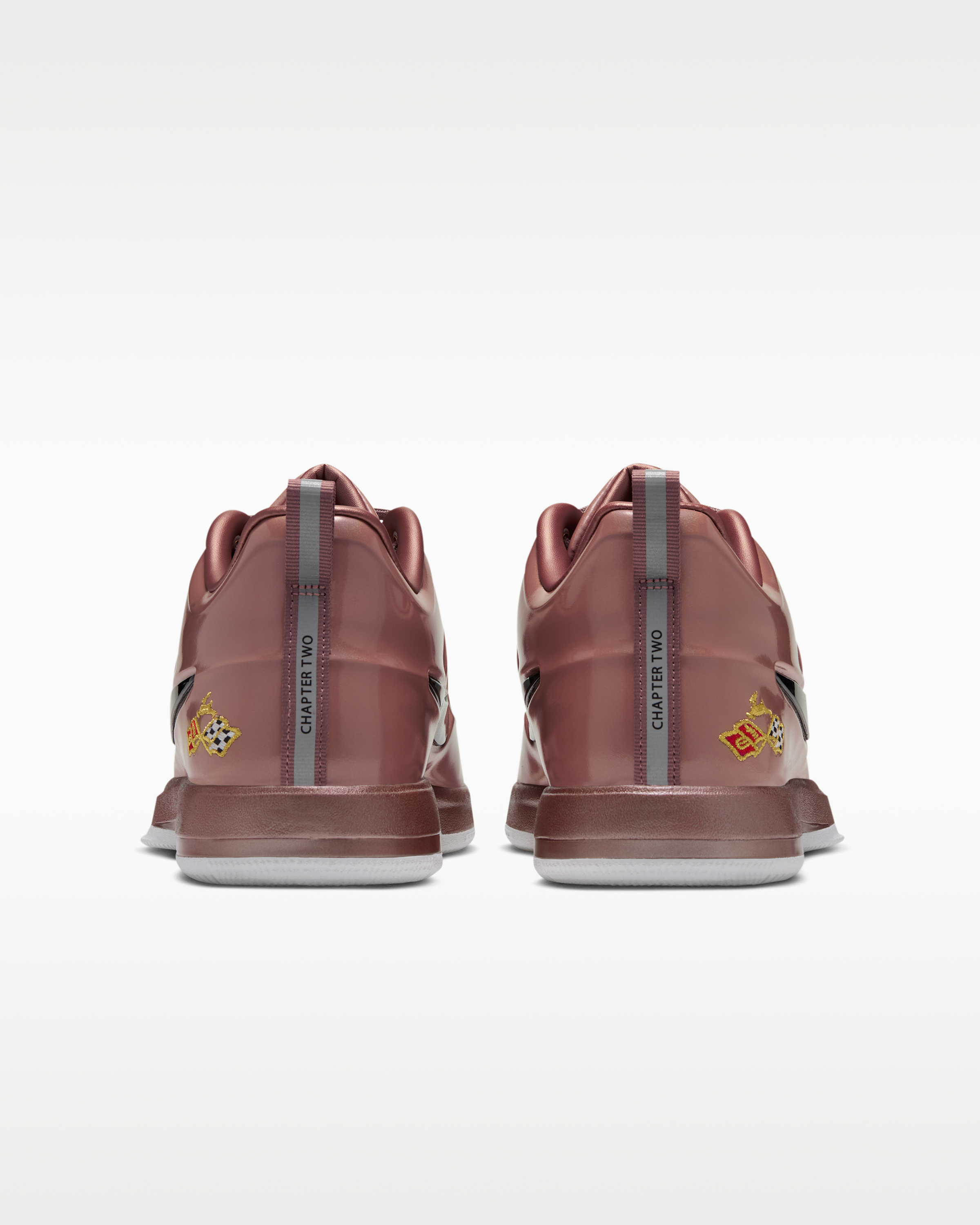 Book 2 x Chevy Basketball Shoes - Metallic Red Bronze/Sail/Metallic Silver/Black - View 6