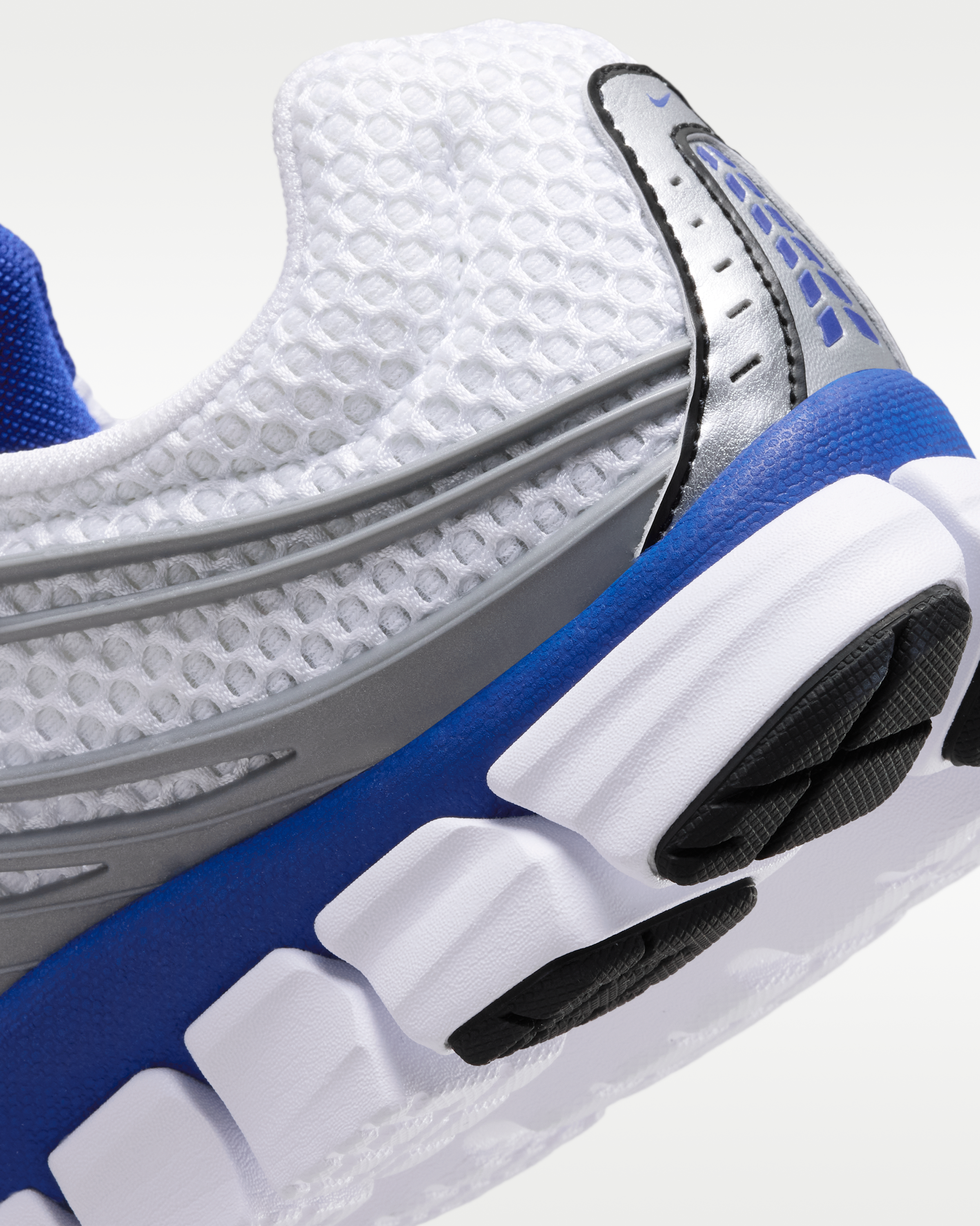 Nike Zoom Skylon 11 Men's Shoes - White/Metallic Silver/Old Royal/Black - View 8