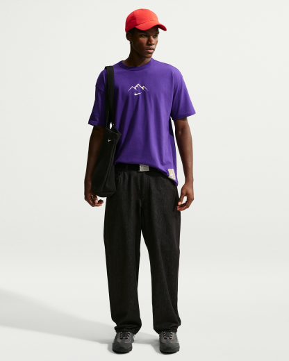 Nike Sportswear Men's T-Shirt - Court Purple - View 4
