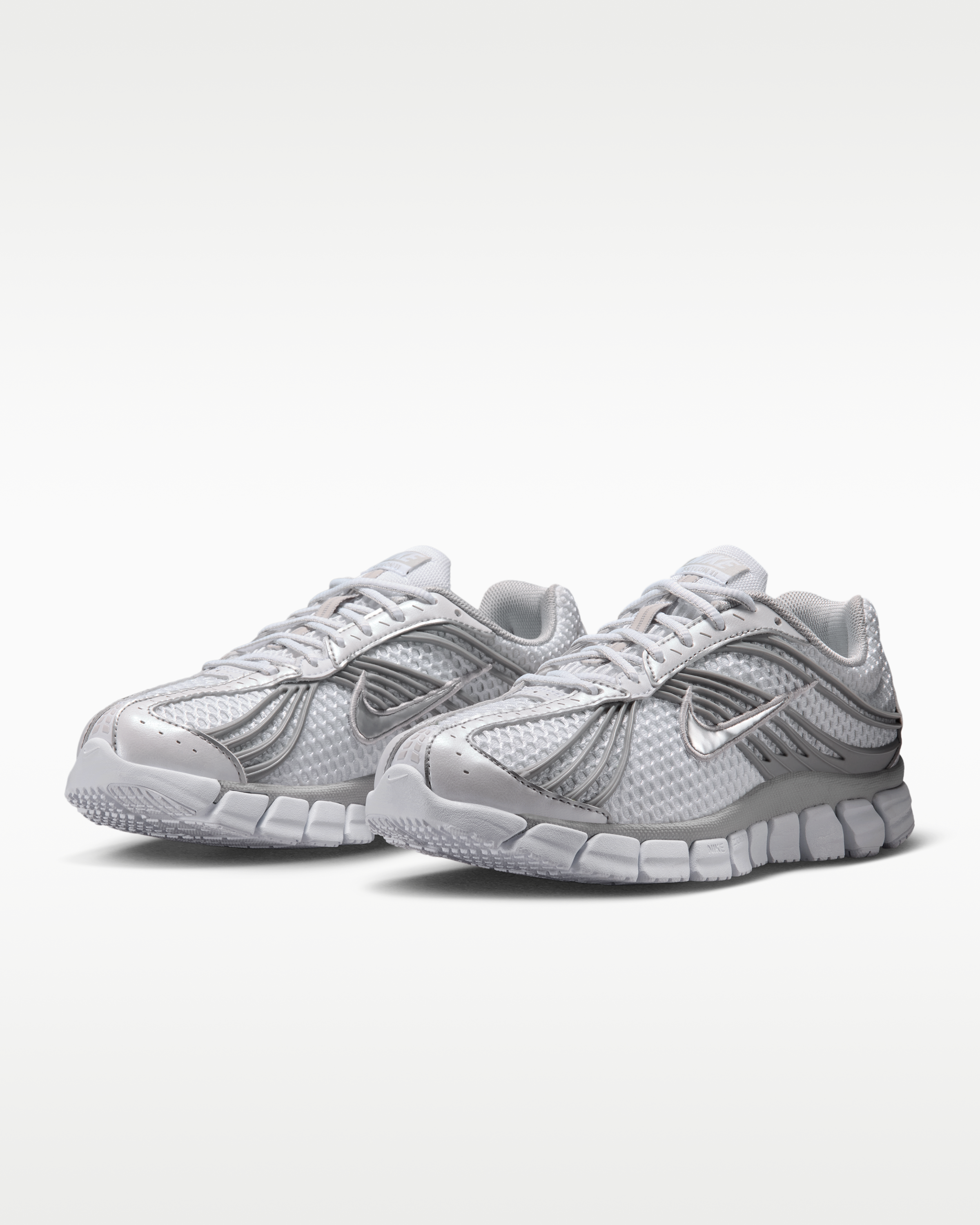 Nike Zoom Skylon 11 Women's Shoes - White/Grey Fog/Metallic Silver - View 5