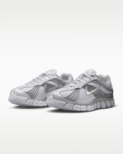 Nike Zoom Skylon 11 Women's Shoes - White/Grey Fog/Metallic Silver - View 5