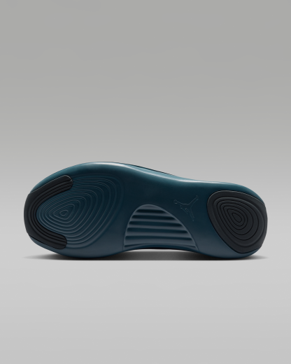 Jordan Future Men's Mules - Dark Obsidian/Blue Fox/Picante Red - View 2