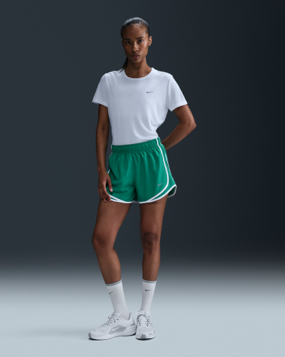 Nike Tempo Women's Dri-FIT Short-Sleeve Running Top - White - View 4