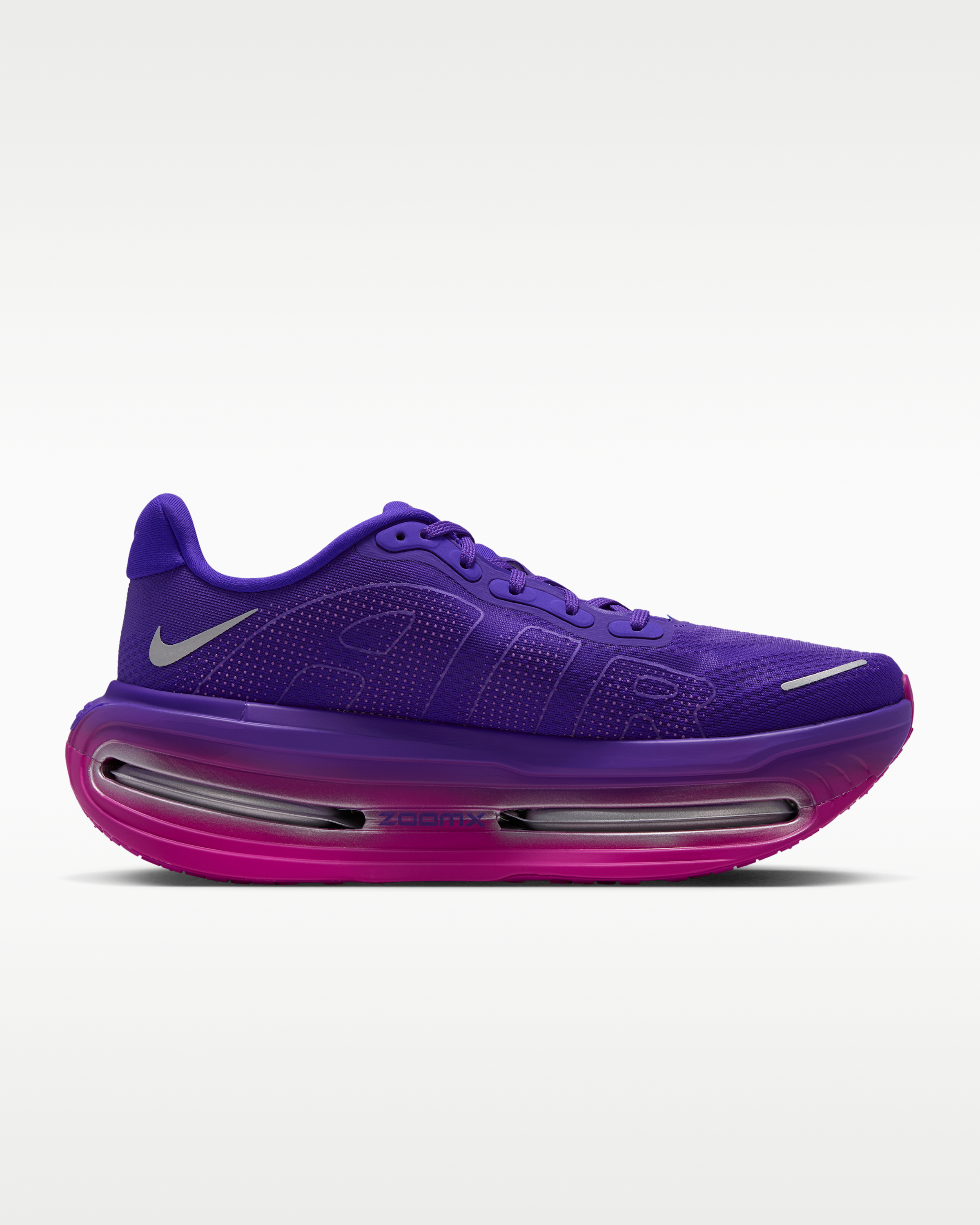 Nike Vomero Premium Men's Road Running Shoes - Dark Concord/Vivid Purple/Metallic Silver - View 3