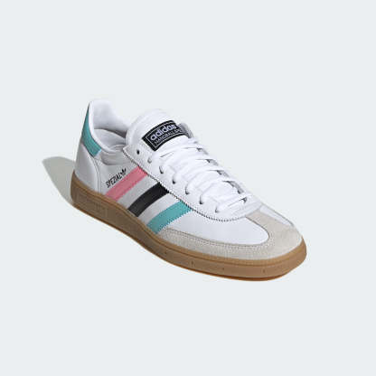 adidas Handball Spezial Inter Miami CF Shoes - Cloud White / Easy Mint / Core Black - View 5